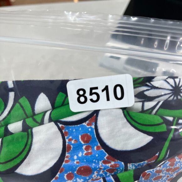 OH MY! Skirt Womens 24 Mini Short Floral Elastic Waist Pleated Bottoms Green - Picture 8 of 9